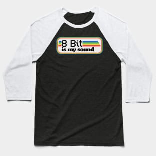 8 Bit Game is my Sound 16 Bit Gaming Retro Vintage Baseball T-Shirt